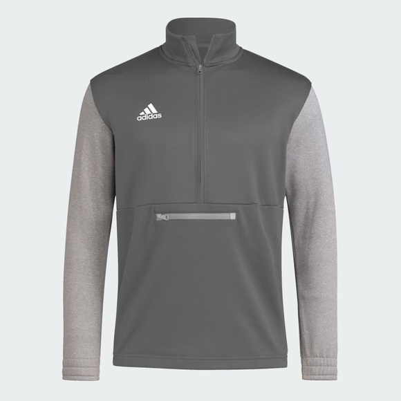 Adidas TEAM ISSUE HALF-ZIP SWEATSHIRT - Picture 1 of 4